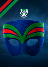 New Zealand Warriors Kids NRL Mascot Mask