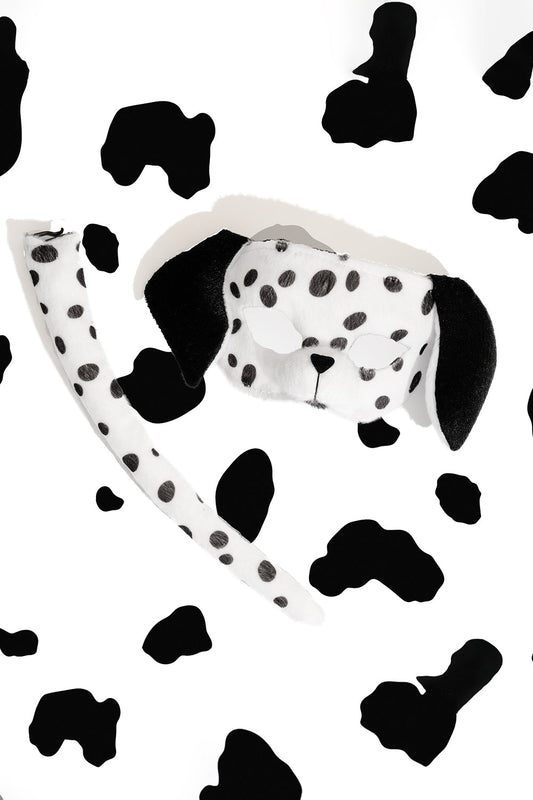 DALMATIAN - Animal mask & tail