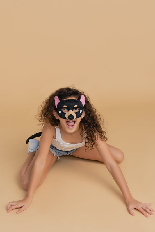 TASSIE DEVIL - Animal mask & tail