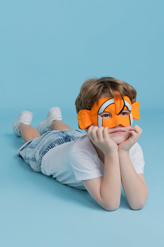 clown fish mask and tail book week role play animal party