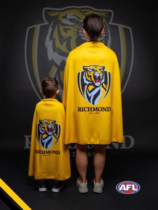 RICHMOND TIGERS Official Adult/Teen AFL Hero Cape