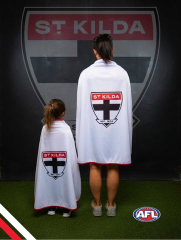 ST.KILDA Official Adult/Teen AFL Hero Cape