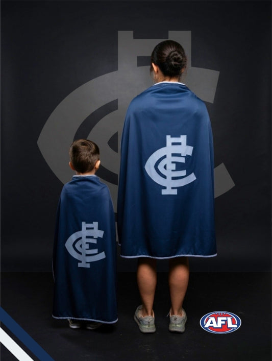 CARLTON FC Official Adult/Teen AFL Hero Cape