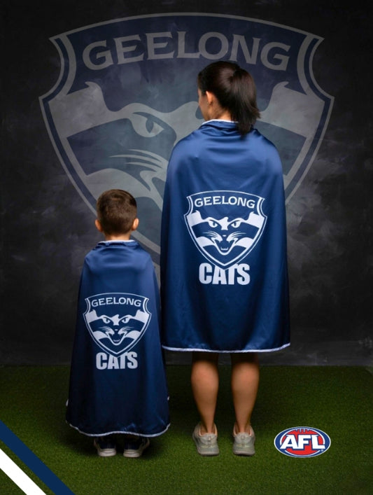 GEELONG CATS Official Adult/Teen AFL Hero Cape