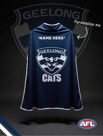 GEELONG CATS Official Adult/Teen AFL Hero Cape