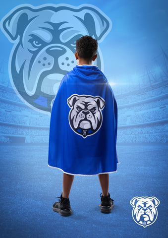 Canterbury Bulldogs Kids NRL Hero Pack – Cape & Mask Set
