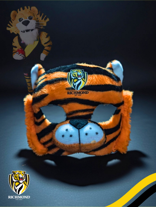Richmond Tigers Hero Pack - Official AFL Mask & Cape Set