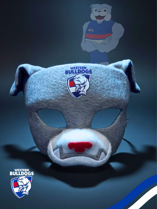 Western Bulldogs Hero Pack - Official AFL Mask & Cape Set