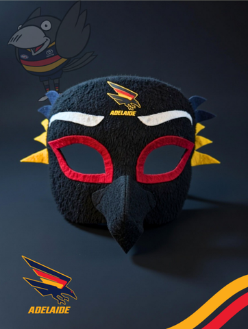 Adelaide Crows Hero Pack - Official AFL Mask & Cape Set