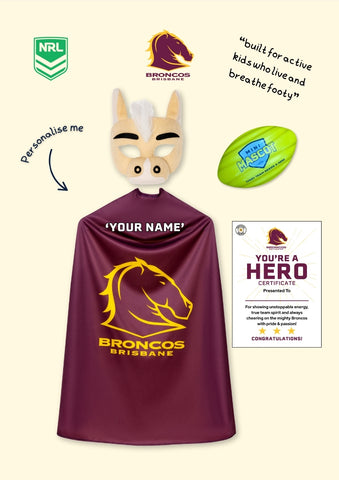 Brisbane Broncos - Action Hero Gift Pack