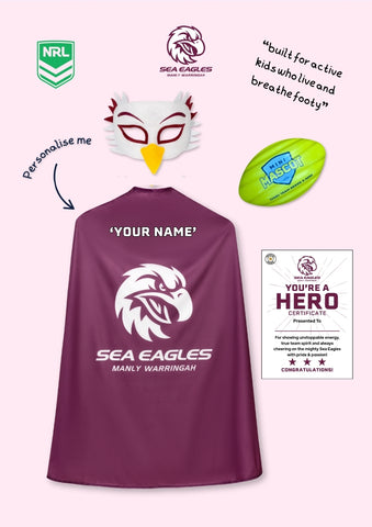 Manly Sea Eagles - Action Hero Gift Pack