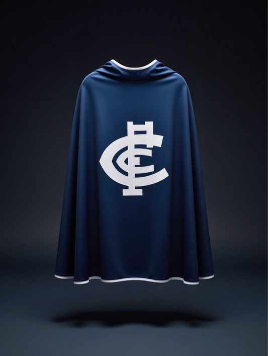 CARLTON FC Official Adult/Teen AFL Hero Cape