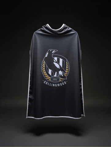 Collingwood Magpies Hero Pack - Official AFL Mask & Cape Set