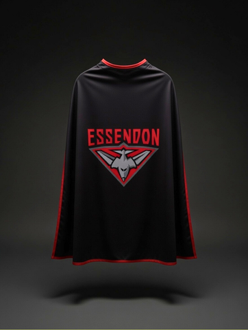 Essendon Bombers Hero Pack - Official AFL Mask & Cape Set