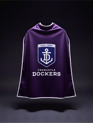 Fremantle Dockers Hero Pack - Official AFL Mask & Cape Set