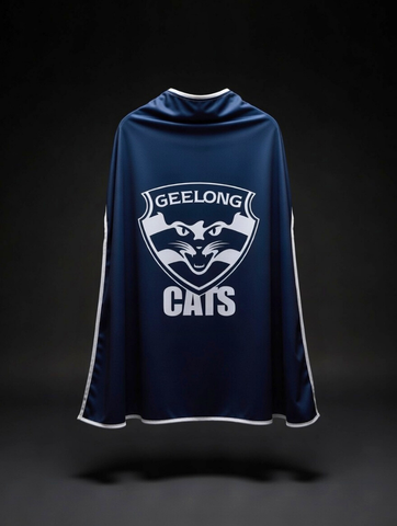 Geelong Cats Hero Pack - Official AFL Mask & Cape Set