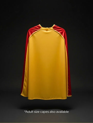 Gold Coast SUNS Hero Pack - Official AFL Mask & Cape Set