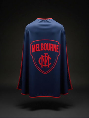 Melbourne Demons Hero Pack - Official AFL Mask & Cape Set
