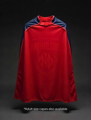 Melbourne Demons Hero Pack - Official AFL Mask & Cape Set