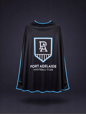 Port Adelaide Power Hero Pack - Official AFL Mask & Cape Set