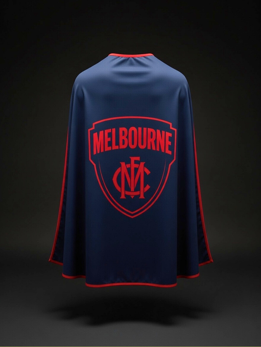 MELBOURNE DEMONS Official Adult/Teen AFL Hero Cape