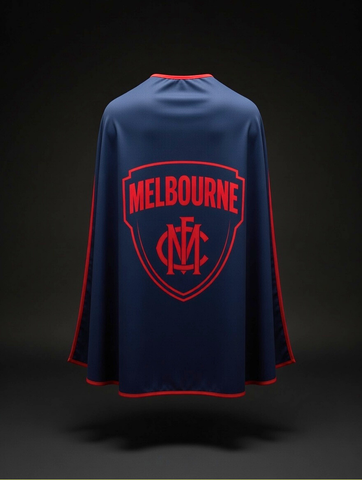 MELBOURNE DEMONS Official Adult/Teen AFL Hero Cape