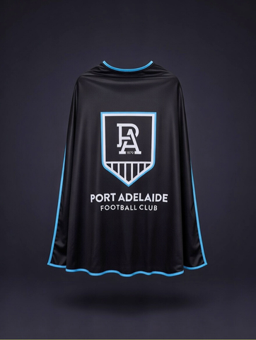 PORT ADELAIDE POWER Official Adult/Teen AFL Hero Cape