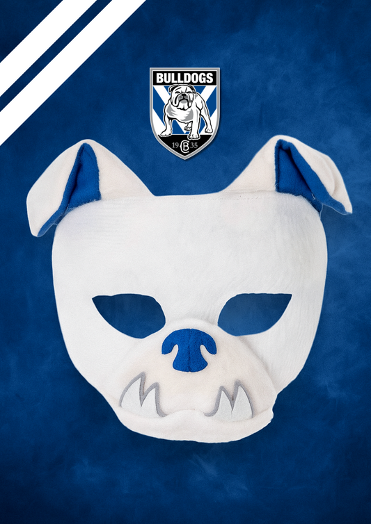 Canterbury Bulldogs Kids NRL Mascot Mask