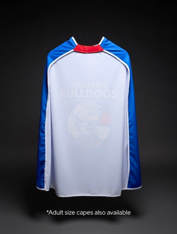 Western Bulldogs Hero Pack - Official AFL Mask & Cape Set