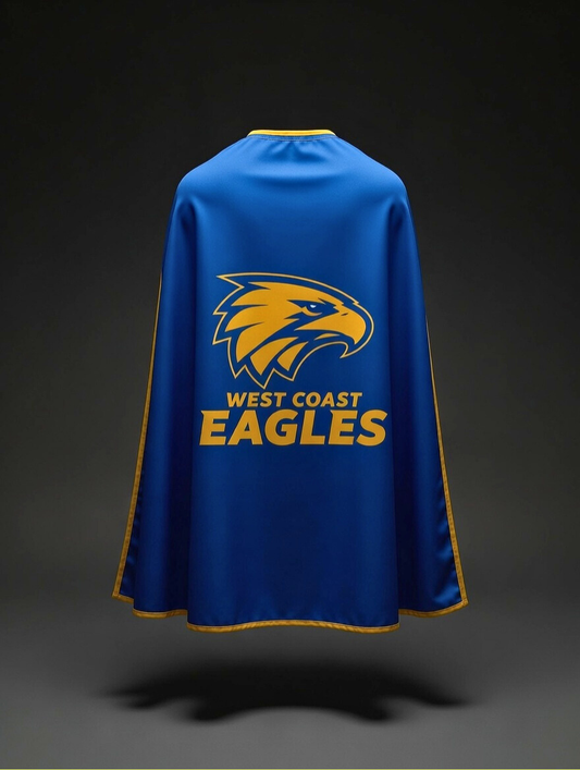 WEST COAST EAGLES Official Adult/Teen AFL Hero Cape