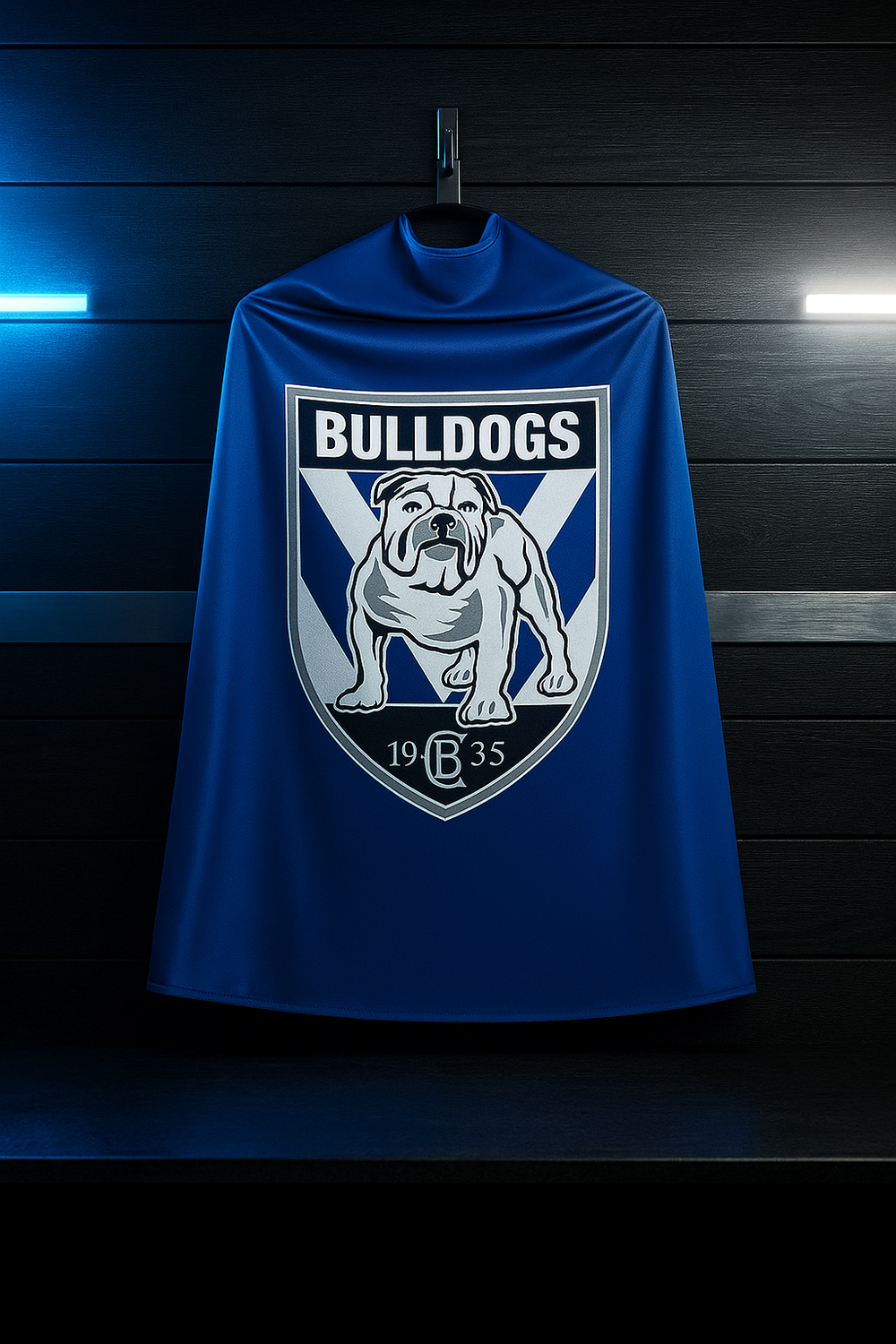 Canterbury Bulldogs NRL Mini Mascot Kids Cape