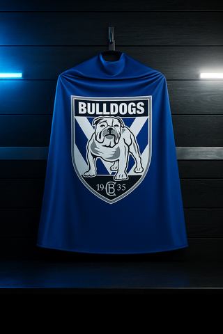 Canterbury Bulldogs NRL Mini Mascot Kids Cape