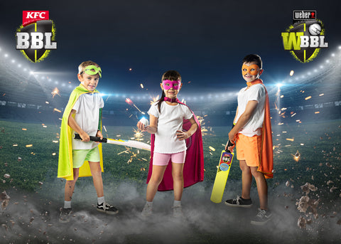 Perth Scorchers BBL Hero Supporter Pack - Official Mask & Cape Set