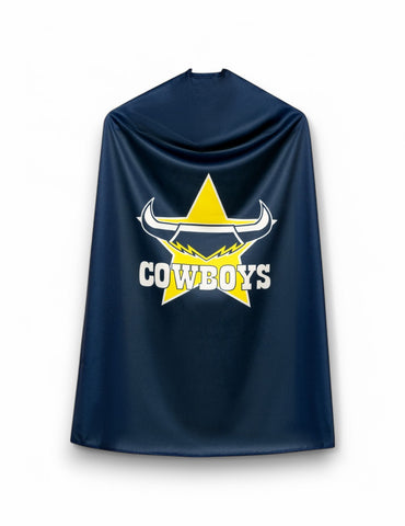 North Queensland Cowboys Kids NRL Supporter Cape