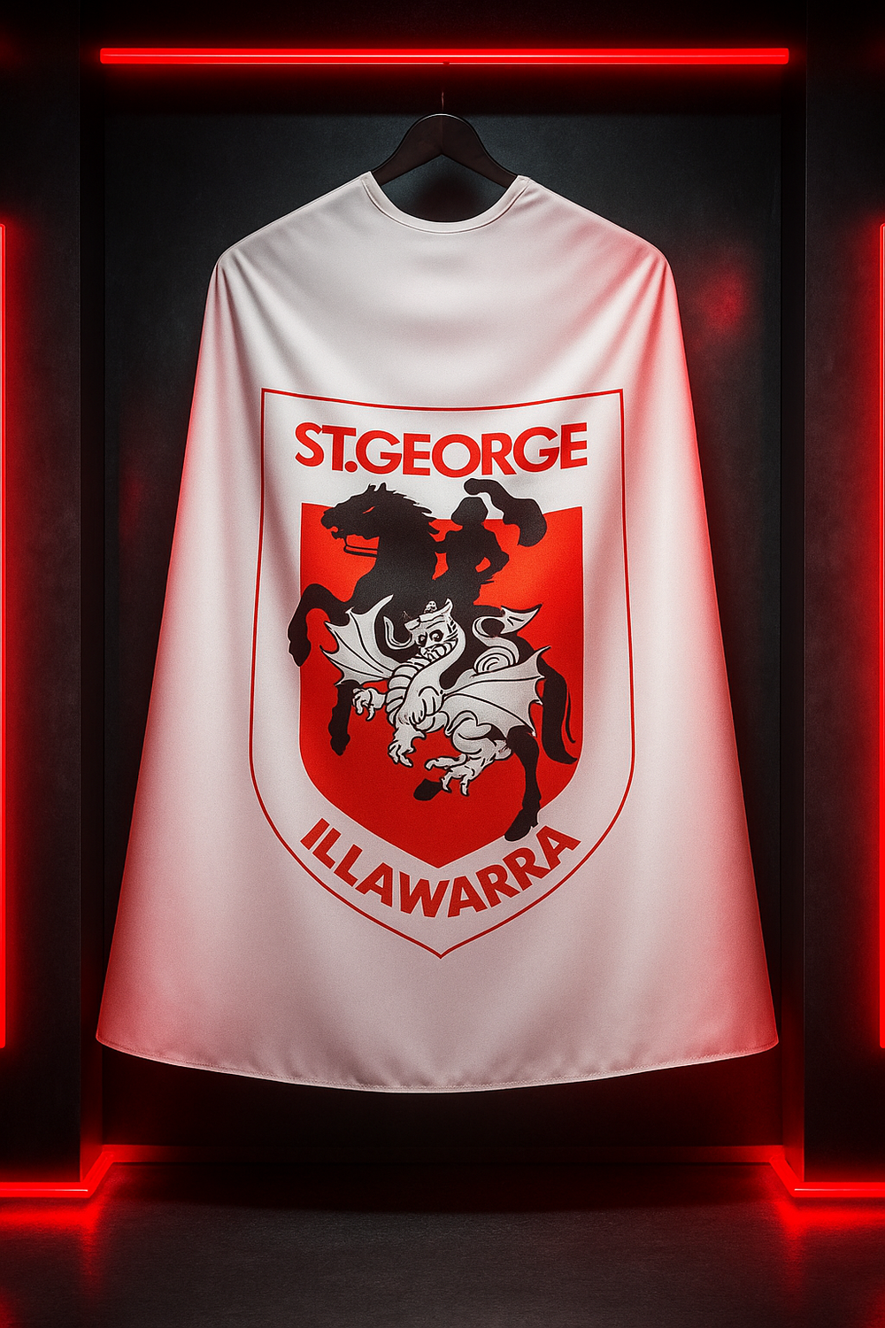 St George Illawarra Dragons NRL Mini Mascot Kids Cape
