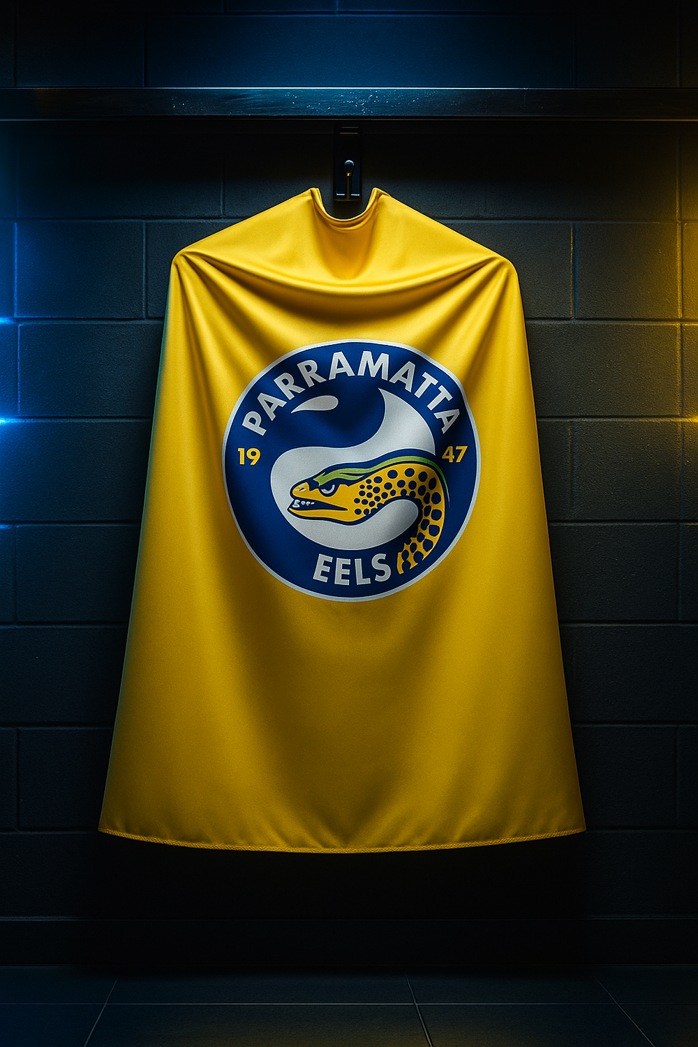 Parramatta Eels NRL Mini Mascot Kids Cape