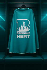 Brisbane Heat Official BBL Merch - Adult Hero Supporter Cape