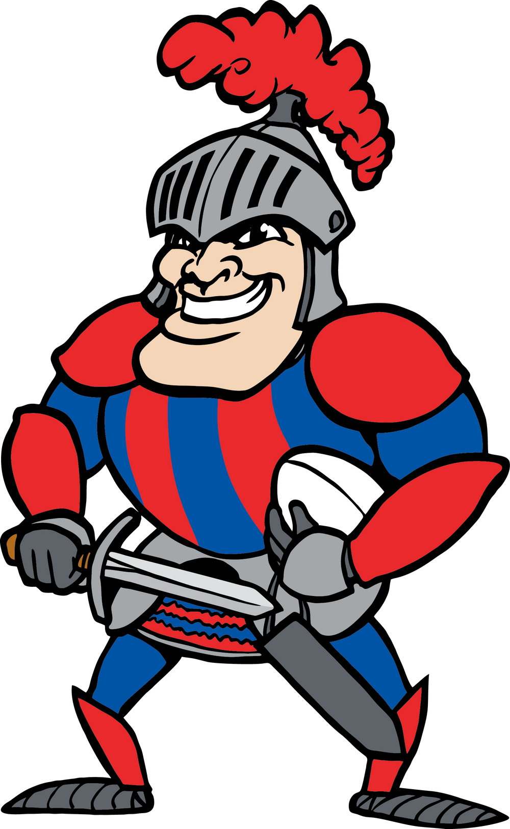 Novo the Knight - The Newcastle Knights Mascot