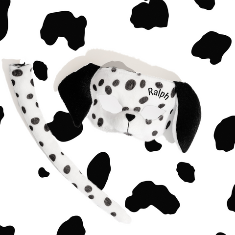 DALMATIAN - Animal mask & tail