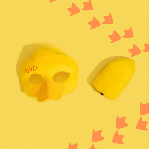 DUCK - Animal mask & tail