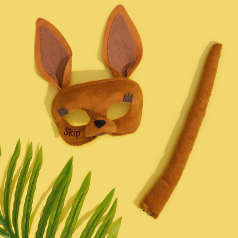 KANGAROO - Animal mask & tail