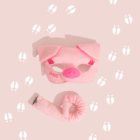 Pig Mask & Tail Set –  Dress-Up, Costume & Creative Play