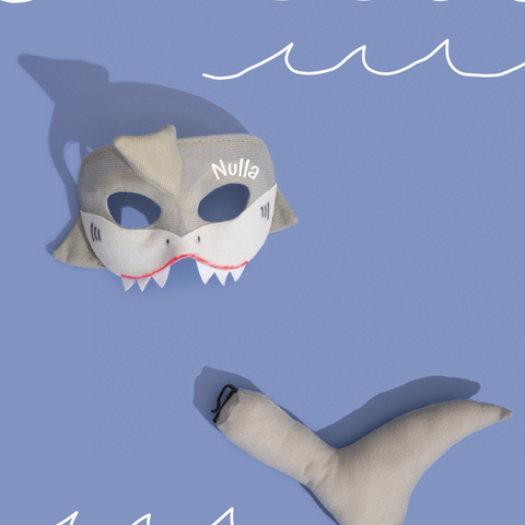 SHARK - Animal mask & tail