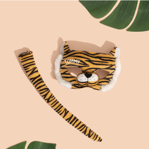 TIGER - Animal mask & tail