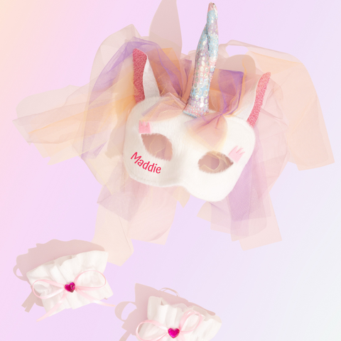 UNICORN - Mask & wrist cuffs