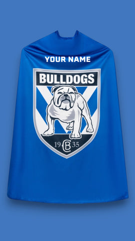 Canterbury Bulldogs Kids NRL Supporter Cape