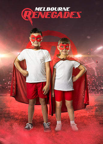 Melbourne Renegades Official BBL Merch - Adult Hero Supporter Cape