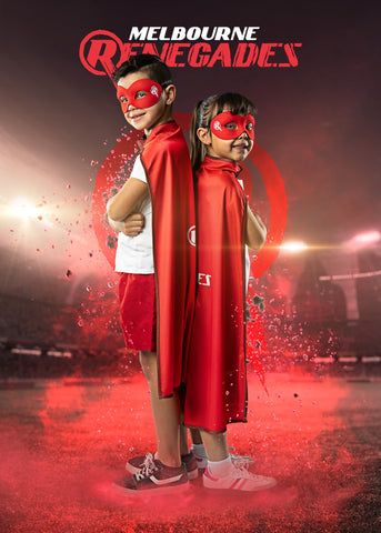 Melbourne Renegades Official BBL Merch - Adult Hero Supporter Cape