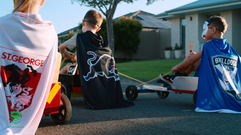 Penrith Panthers Kids NRL Supporter Cape