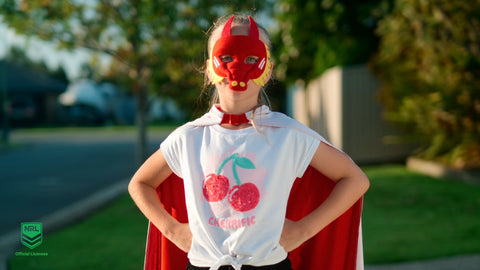St George Illawarra Dragons Kids NRL Supporter Cape